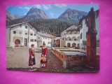 HOPCT 20132 FEMEI IN COSTUM TRADITIONAL- SCUOL TARASP VULPERA IN 1963-STAMPILA / TIMBRU -ELVETIA -CIRCULATA