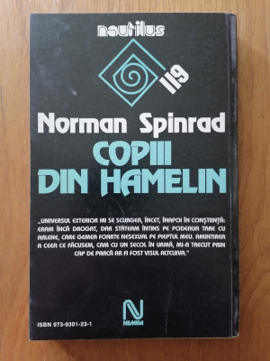 COPII DIN HAMELIN - NORMAN SPINRAD -S. F. foto