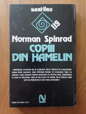 COPII DIN HAMELIN - NORMAN SPINRAD -S. F. foto