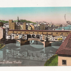 FA27-Carte Postala- ITALIA - Florence , Old Bridge, circulata