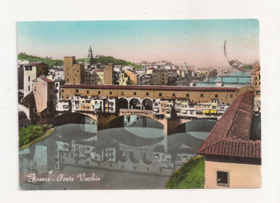 FA27-Carte Postala- ITALIA - Florence , Old Bridge, circulata foto