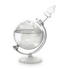 Barometru Glob Pamantesc Storm Globe, Predictor Vreme, Decorativ, Sticla, 19cm, Cadou Inedit