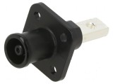 Conector alimentare DC soclu tată PIN 1 pentru montare pe panou, CONNFLY