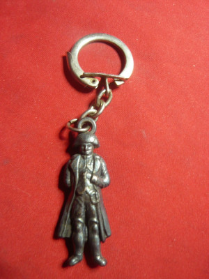 Breloc cu Figurina -Napoleon ,metalic ,h= 4cm foto
