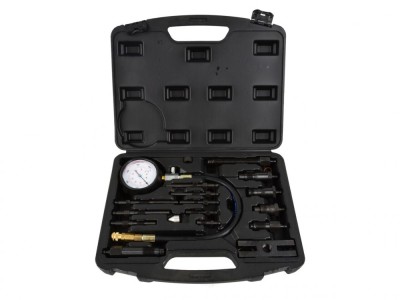 Aparat masurare presiune de compresie diesel 70bar, 9 piese, GEKO G02515 foto