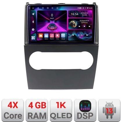Navigatie Mercedes clasa A W169 2004-2012 dedicata Android radio gps internet 4+64 Incell display Qled Rockchip Kit-+EDT-E209-RK CarStore Technology