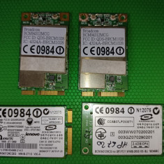 Placa de retea mini PCI express 802.11b/g Broadcom BCM94312MCG