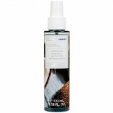 Korres Coconut Water Spray de Corp, 100ml - Revigorant, Parfum Coconut, Aloe Vera &amp; Ghimbir, 94% Natural