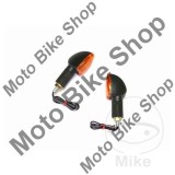 MBS Blinkleuchte TRI2 JMP, lang Glas gelb Gehause schwarz, Cod Produs: 7050835MA