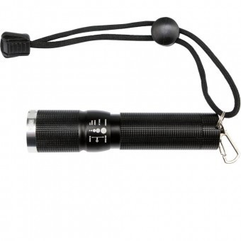 Lanterma metalica led cu zoom ,3 w, 100lm, 3 moduri luminare foto