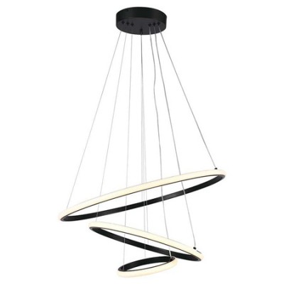Candelabru led 32w 3000k 60x40x100cm - negru foto