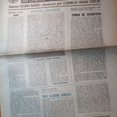 ziarul romania mare 3 septembrie 1993- articol despre eugen barbu