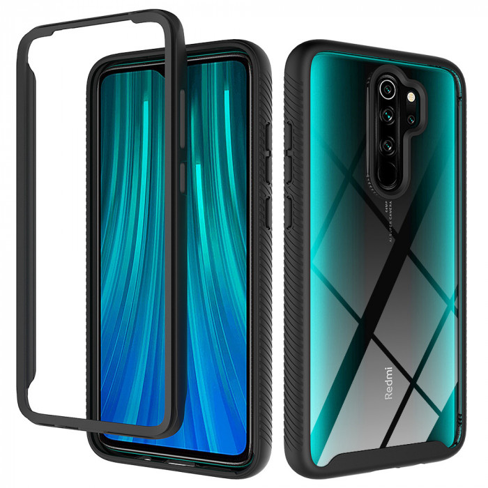 Husa Techsuit 360 Pro Xiaomi Redmi Note 8 Pro Negru