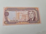 BANCNOTA TURKMENISTAN 10 M 1993