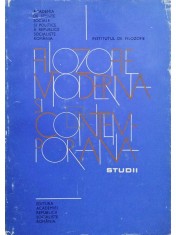 Al. Popescu - Filozofie moderna si contemporana - Studii (Editia: 1973) foto