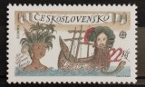 BC595, Cehoslovacia 1992, serie 500 de ani de la descoperirea Americii