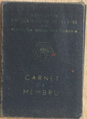 Carnet de membru Asociatia Crescatorilor de Albine foto