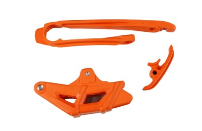 Set patina + ghidaj lant KTM EXC 125 200 250 300, EXC-F 350 450 12-23, EXC-F 500 14-23 foto