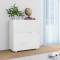 vidaXL Dulap, alb extralucios, 71x35x80 cm, lemn prelucrat