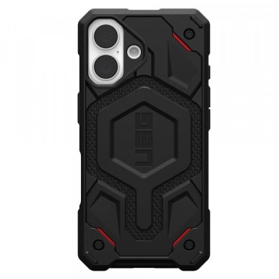 Husa MagSafe pentru Apple iPhone 17, Urban Armor Gear, Monarch Pro Kevlar, Neagra foto