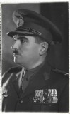 P3196N Maior Napoleon Franc, Cercul de Recrutare Dorohoi, cu 5 decorații, perioada regalității