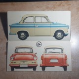 PLIANT TRABANT , DRESDA , PERIOADA COMUNISTA