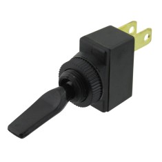 Intrerupator basculant, 12V, 2 pozitii, mod comutare OFF-ON, SPST, SCI, R13-18B, T212456