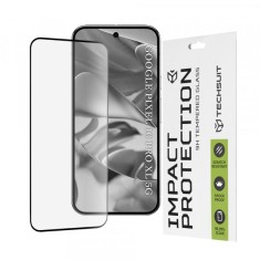 Folie de protectie Ecran Techsuit pentru Google Pixel 10 Pro XL, Sticla Securizata, Full Glue, 111D, Neagra