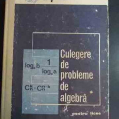Culegere De Probleme De Algebra Pentru Licee - I.stamate I.stoian ,544199