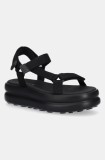 Camper sandale Pelotas Flota Up femei, culoarea negru, cu platforma, K201726-001