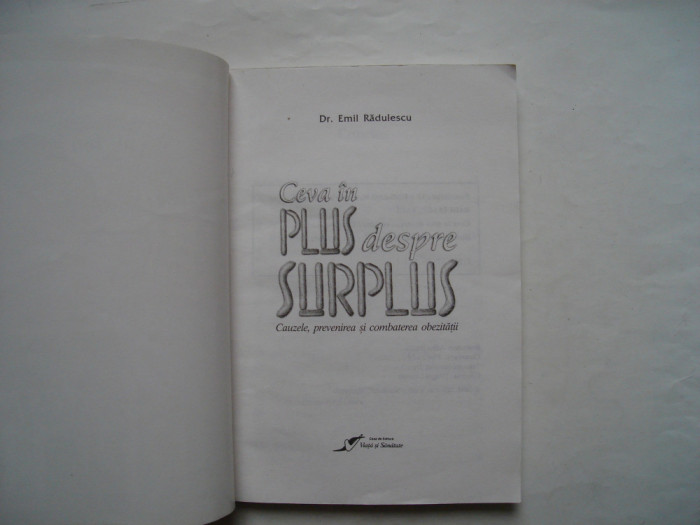Ceva in plus despre surplus - Emil Radulescu