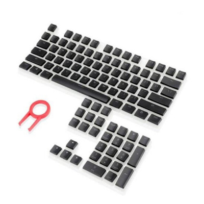 Taste de schimb pentru tastatura mecanica Redragon Scarab Pudding negre foto