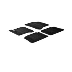 Set covorase auto din cauciuc Citroen C3 Picasso 2009-, Negru, Gledring, 4 buc. foto