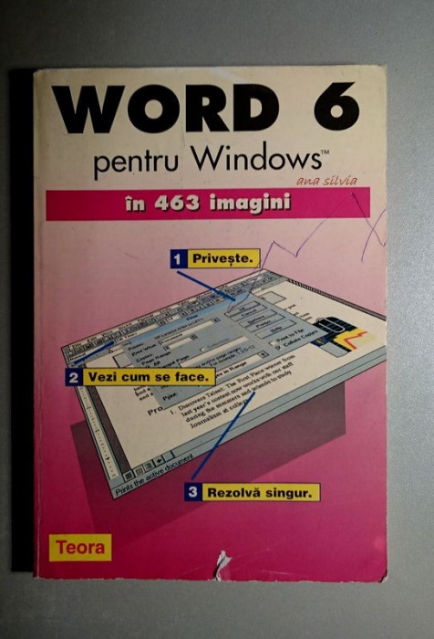 Word 6 pentru Windows in 463 imagini - Teora