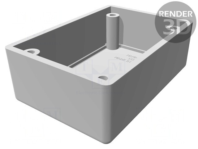 Carcasă Ecranare 56x81x40mm ABS Oțel Inoxidabil