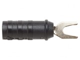 Mufă furcă 15A neagră 47,24mm 1kV