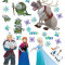 Sticker Personaje Frozen si Trolii - 65x85cm - DK2303