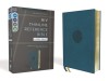 Niv, Thinline Reference Bible, Large Print, Leathersoft, Teal, Red Letter, Comfort Print