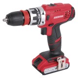 Masina de gaurit cu acumulator Raider, 1500 rpm, 2000 mAh, Li-ion, mandrina rapida detasabila 13 mm, viteza variabila