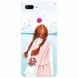 Husa silicon pentru Xiaomi Mi 8 Lite, Girl And Birds