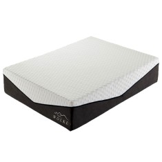 Saltea ortopedica Wolke Memory Confortable Airflow 160x200x30 cm, spuma poliuretanica cu memorie, antibacteriana, hipoalergenic, gel racitor, fermitat