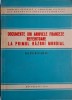 Documente Arhive Franceze Primul Razboi Mondial (Repertoriu) - Carte Istorie