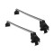 Set bare transversale portbagaj din aluminiu marca Twinny Load TL A40, kit complet cu bare, suporti si antifurt cu cheie, Alfa Romeo 147 937 2000-2010