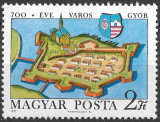 Ungaria - 1971 - Aniversarea orașului Gyor - serie completă neuzată (T242)