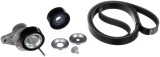 GATES K016PK1823XS Micro-V&reg; Kit UNIQUE FIT Set curea transmisie cu