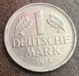 C50 - Moneda foarte veche - Germania - 1 marca - 1978 litera F