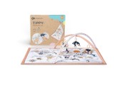Saltea Educativa Kinderkraft TIPPY 3 in 1 - Saltea cu arcade, Cort, Zona Joaca 92.5x140cm
