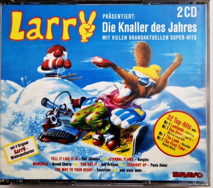 var - Larry : Die Knaller Des Jahres NM / NM dublu CD CBS EU 1989 dance pop