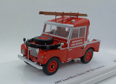 Macheta Land Rover Series 1 Fire Appliance - TSM (True Scale) 1/43 foto