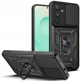 Husa Samsung Galaxy S25 FE protectie camera Asteroid GSM CamShield Series, negru